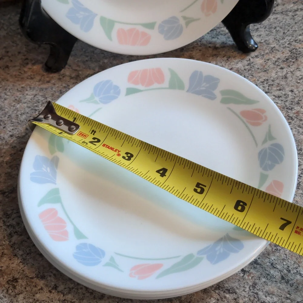 Corelle Friendship Salad Bread Plates Set of 6